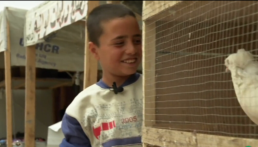 Fra filmen Syrias barn av Pål S. Schaathun i TV 2. Foto: Pål S. Schaathun.