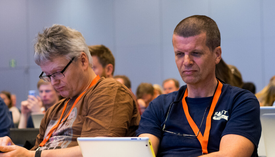 Gunnar Kagge (t.h.), mangeårig tillitsvalgt i Aftenposten, Schibsted-konsernet og i NJs landsstyre, røk ut av landsstyret som følge av benkeforslag. Foto: Helge Øgrim Gunnar Kagge (t.h.), mangeårig tillitsvalgt i Aftenposten, Schibsted-konsernet og i NJs landsstyre, røk ut av landsstyret som følge av benkeforslag. Foto: Helge Øgrim