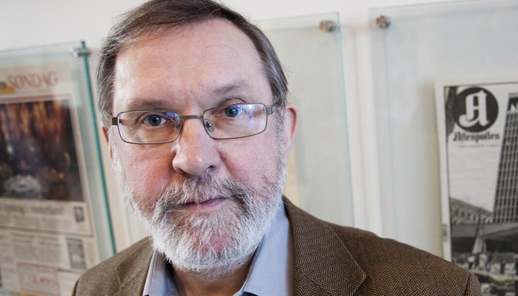 Harald Stanghelle blir delvis pensjonist, men skal fortsatt skrive for Aftenposten. Arkivfoto: Kathrine Geard Harald Stanghelle blir delvis pensjonist, men skal fortsatt skrive for Aftenposten. Arkivfoto: Kathrine Geard