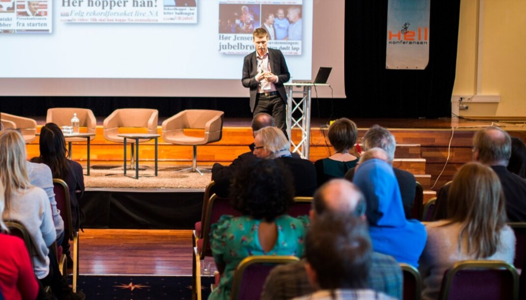 Slik så det ut på den tradisjonelle Hellkonferansen i 2014. Arkivfoto: Hellkoneransen Slik så det ut på den tradisjonelle Hellkonferansen i 2014. Arkivfoto: Hellkoneransen