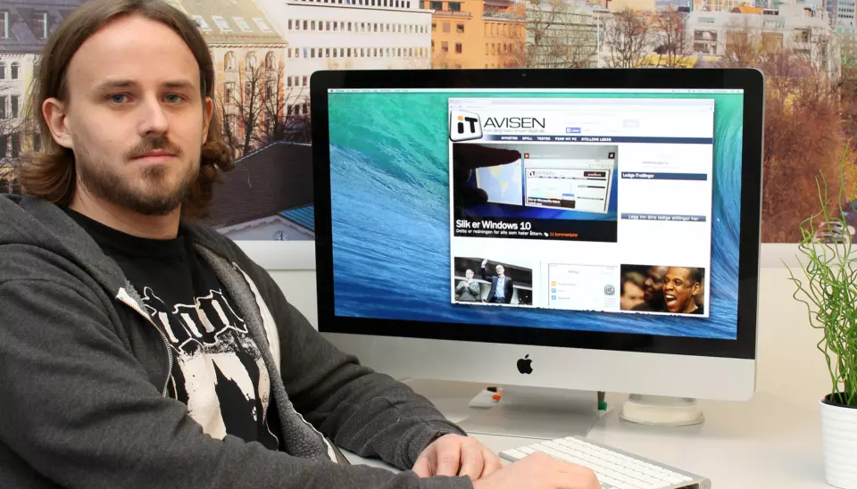 Trond Bie tar over nettavisen han har arbeidet for siden 2007. Foto: Ole-Petter Baugerød Stokke