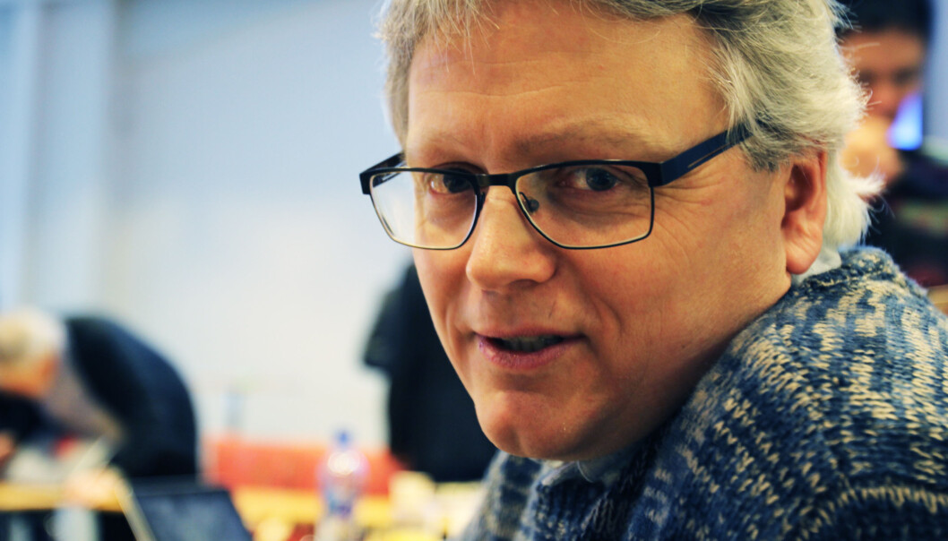Håkon Okkenhaug er ikke kandidat til nestledervervet i NJ. Til det er Oslo for usentralt, sier han. Foto: Martin Huseby Jensen Håkon Okkenhaug er ikke kandidat til nestledervervet i NJ. Til det er Oslo for usentralt, sier han. Foto: Martin Huseby Jensen