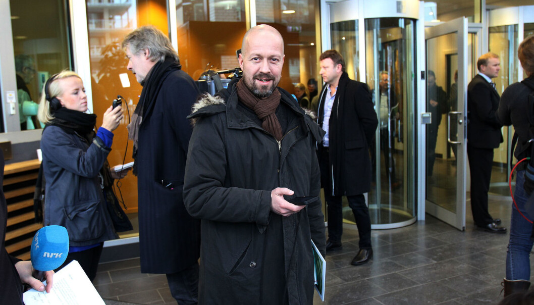 Nyhetsdirektør Per Arne Kalbakk i NRK var fornøyd med PSTs initiativ til å møte redaktørene. Her er redaktørene på vei ut av møtet. Foto: Glenn Slydal Johansen Nyhetsdirektør Per Arne Kalbakk i NRK var fornøyd med PSTs initiativ til å møte redaktørene. Her er redaktørene på vei ut av møtet. Foto: Glenn Slydal Johansen