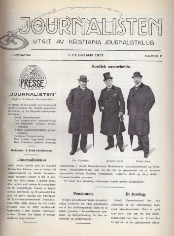 Journalisten 1917.