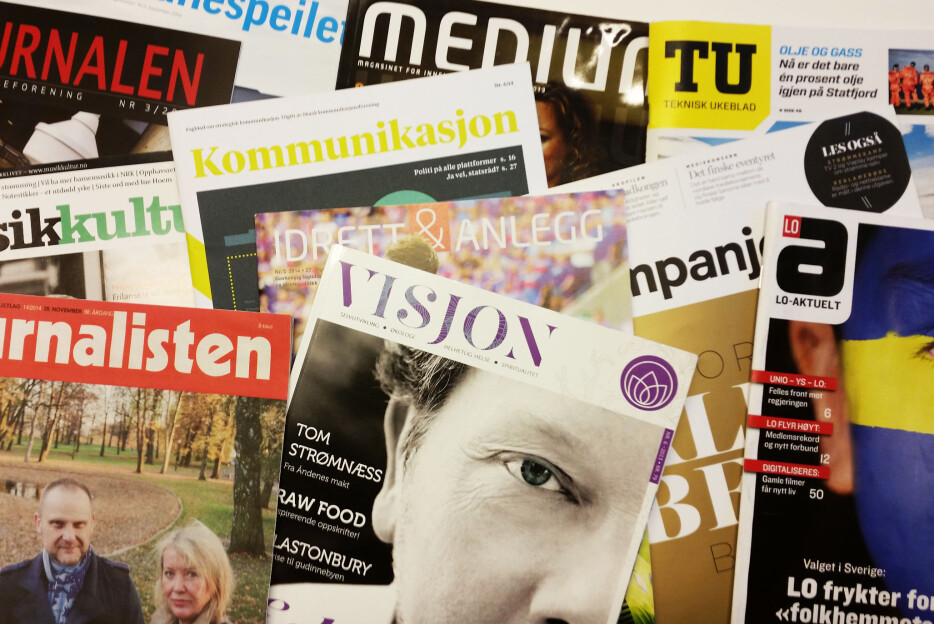 Færre utgivelser i fagpressen