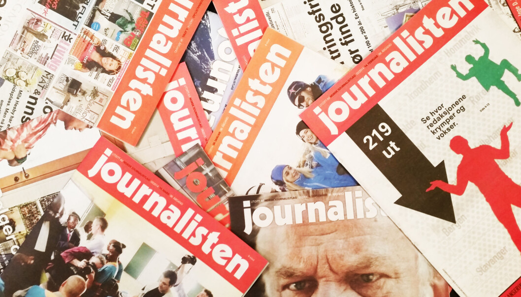Fra nyttår kommer ikke Journalisten lenger ut på papir. Da må NJ enten betale én million kroner i moms, eller så må de legge ned Journalisten og ansette bladets medarbeidere. Fra nyttår kommer ikke Journalisten lenger ut på papir. Da må NJ enten betale én million kroner i moms, eller så må de legge ned Journalisten og ansette bladets medarbeidere.
