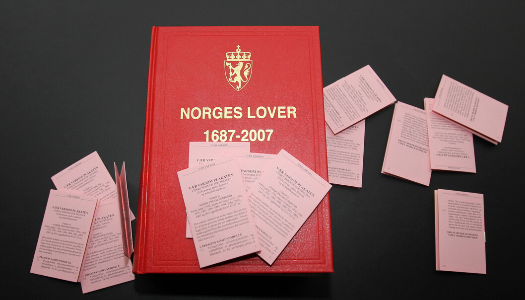 PFU-saker blir stadig viktigere i rettslig sammenheng, skriver Carl-Erik Grimstad. Foto: Glenn Slydal Johansen PFU-saker blir stadig viktigere i rettslig sammenheng, skriver Carl-Erik Grimstad. Foto: Glenn Slydal Johansen