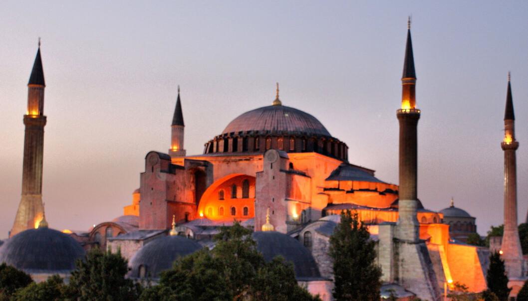 Hagia Sofia er Istanbuls mest besøkte turistattraksjon. Foto: David Spender/Flickr.com Hagia Sofia er Istanbuls mest besøkte turistattraksjon. Foto: David Spender/Flickr.com