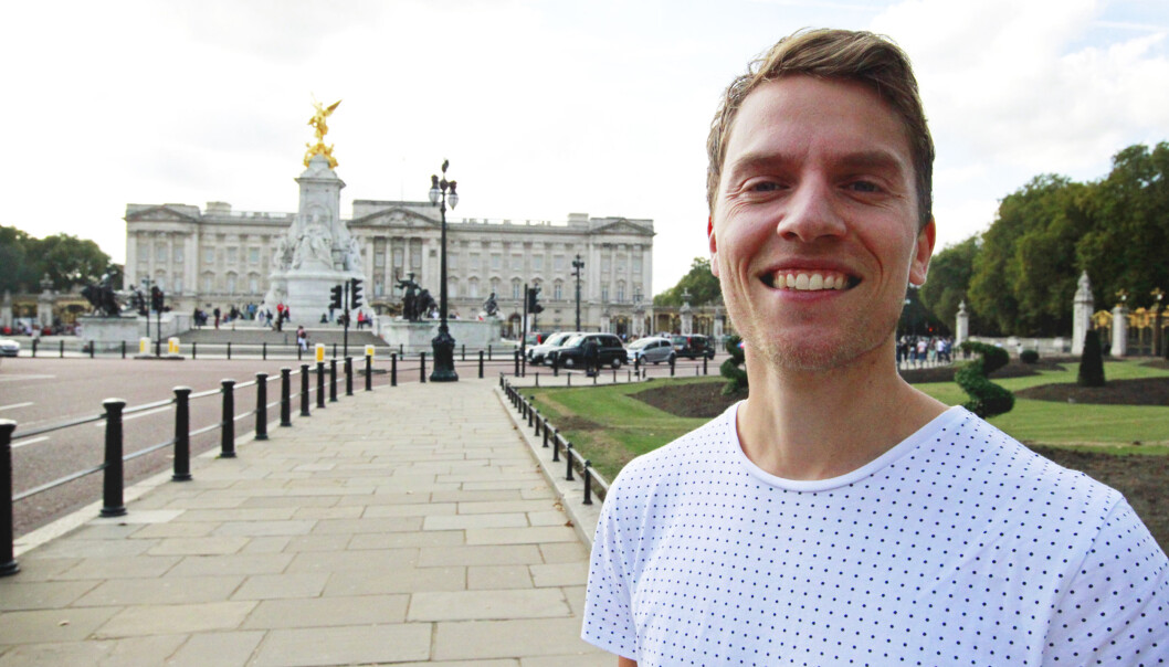 Atle Jørstad er ganske fersk som stringer for VG i London. FOTO: Privat Atle Jørstad er ganske fersk som stringer for VG i London. FOTO: Privat