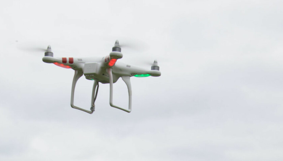 Politiet frykter trolig at mange vil bruke droner på store hendelser. Det tviler Hans O. Torgersen på. Foto: Kathrine Geard
