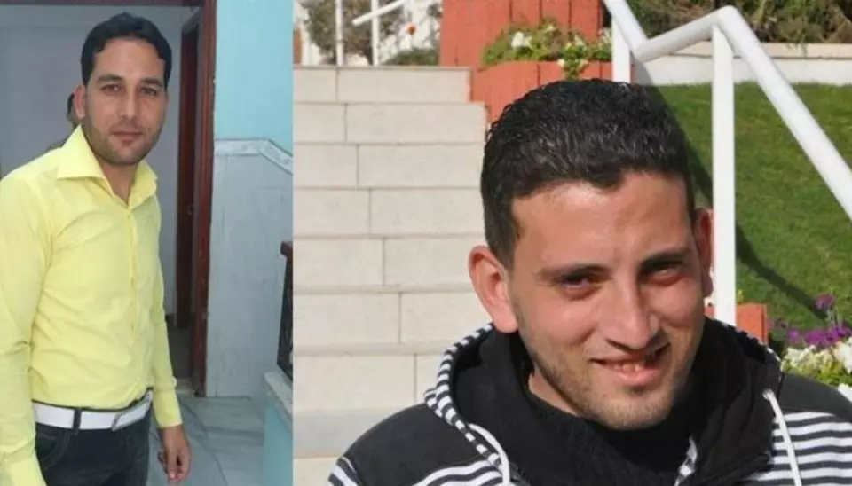 Journalistene Sameh Al-Aryan (til venstre) og Ramu Rayan ble drept i bombeangrep på Gaza-stripen onsdag. Foto: IFJ