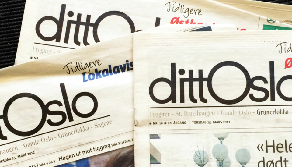 DittOslo.no er solgt og Nordstrands Blad får nye eiere, men Dagsavisen som i flere år har forsøkt å ta over avisene hørte aldri noe fra selger. Illustrasjonsfoto: Birgit Dannenberg