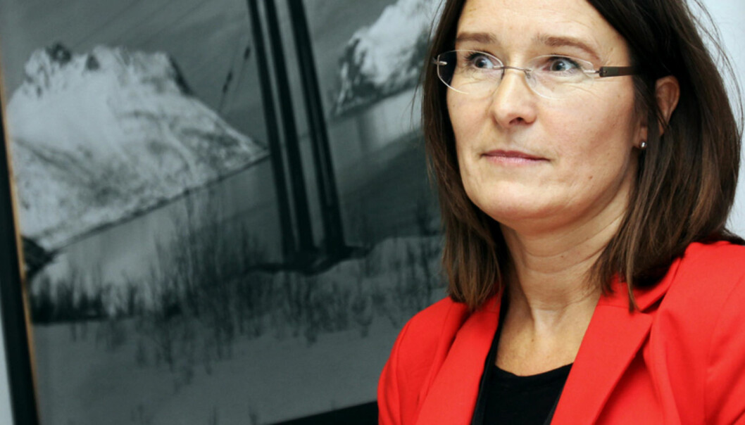 Britt Sofie Hestvik i Kommunal Rapport er valgt til ny styreleder ved IJ. Foto: Birgit Dannenberg