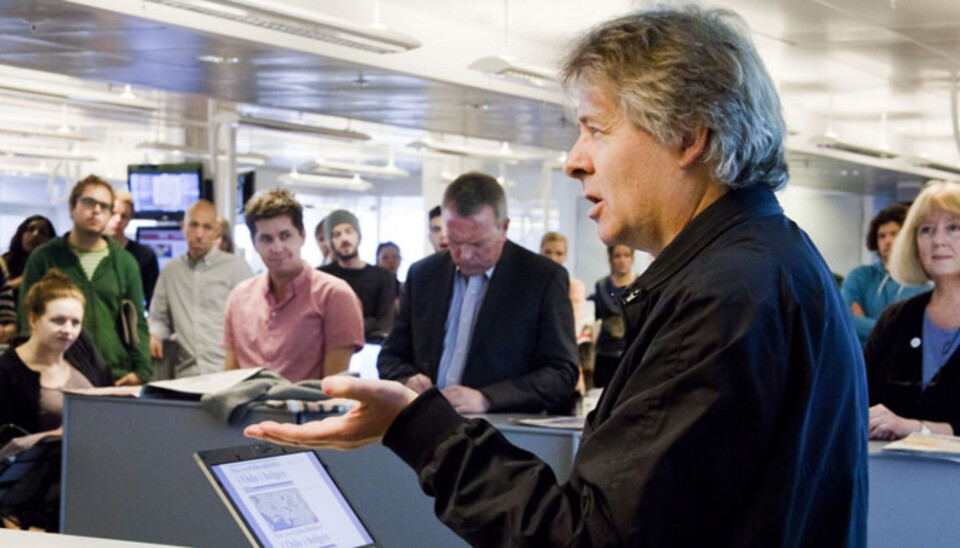 Sjefredaktør og administrerende direktør Torry Pedersen i VG. Foto: Kathrine Geard Sjefredaktør og administrerende direktør Torry Pedersen i VG. Foto: Kathrine Geard