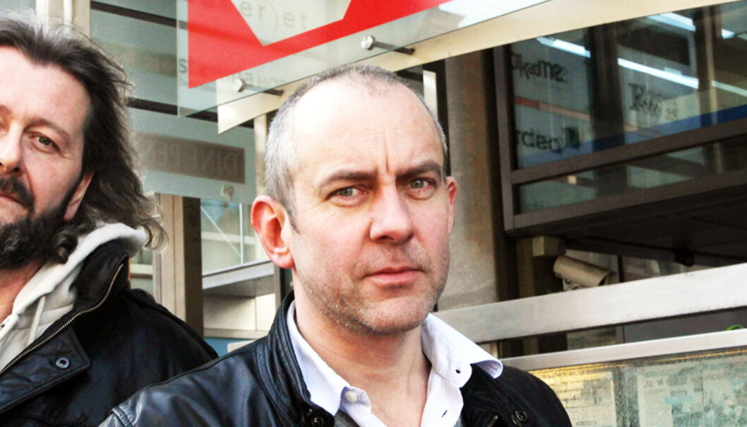 Rolf J. Widerøe og Hans Petter Aass var blant journalistene som ble kartlagt. foto: Birgit Dannenberg Rolf J. Widerøe og Hans Petter Aass var blant journalistene som ble kartlagt. foto: Birgit Dannenberg