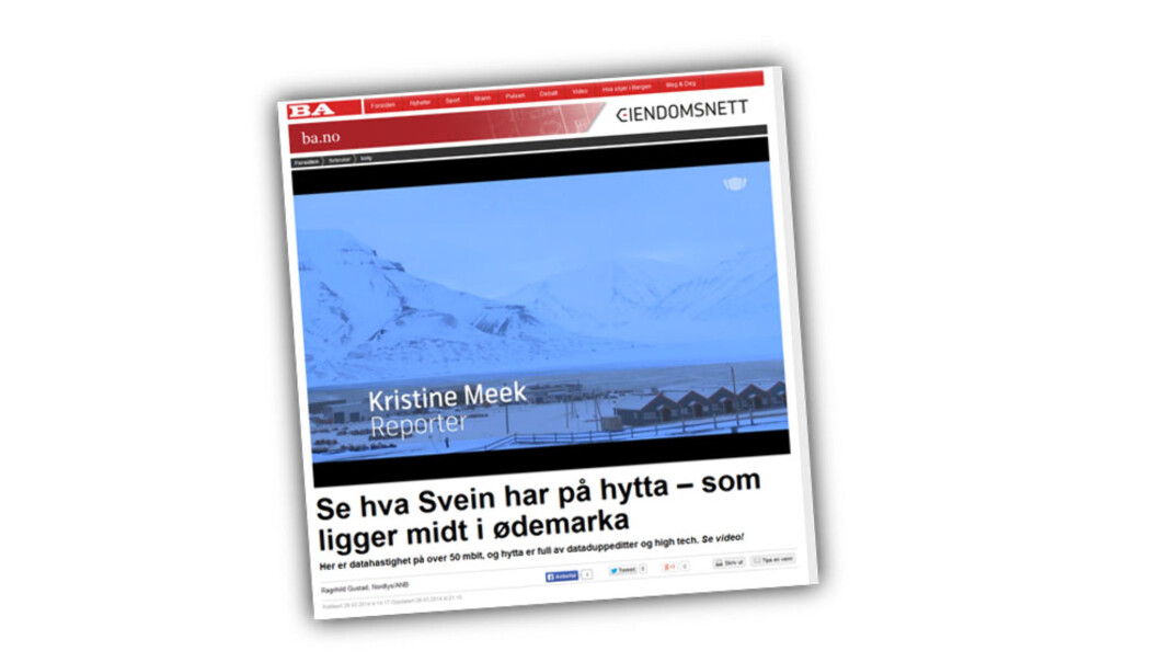 Lederen for presse- og kommunikasjonssenteret til Telenor Norge ble av blant annet Bergensavisen og Nordlys presentert som reporter. Lederen for presse- og kommunikasjonssenteret til Telenor Norge ble av blant annet Bergensavisen og Nordlys presentert som reporter.