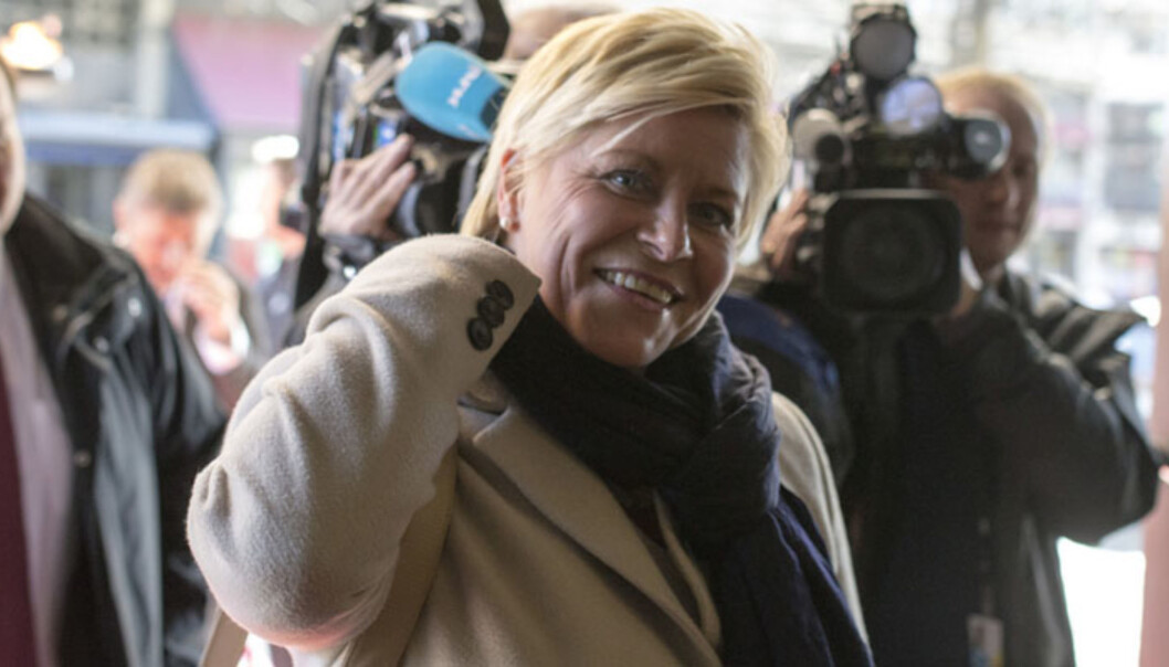 Finansminister Siv Jensen. Foto: Birgit Dannenberg Finansminister Siv Jensen. Foto: Birgit Dannenberg