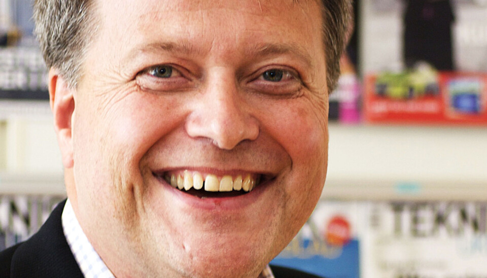 Publisher Jan M. Moberg anser Teknisk Ukeblad for å være et nyhetsmedium, selv om kanskje kulturministeren ikke gjør det. Publisher Jan M. Moberg anser Teknisk Ukeblad for å være et nyhetsmedium, selv om kanskje kulturministeren ikke gjør det.