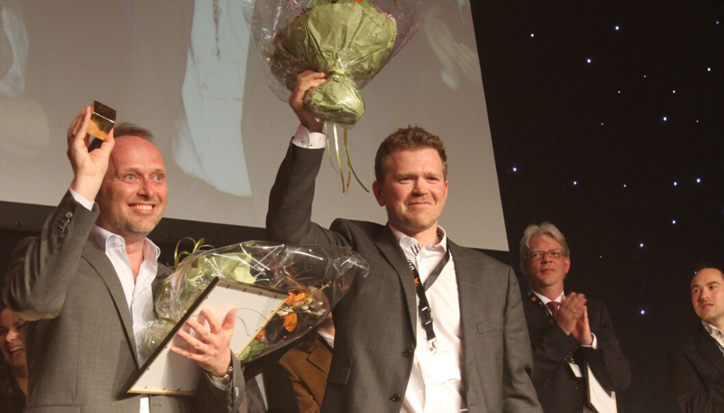 Fra i år får du mulighet til å gjøre deg opp en grundig mening om kandidatene til Skup-prisen før den deles ut. Her vinnerne av Skup-prisen 2011, DN-journalistene Kjetil Sæter og Gøran Skaalmo. Foto: Birgit Dannenberg Fra i år får du mulighet til å gjøre deg opp en grundig mening om kandidatene til Skup-prisen før den deles ut. Her vinnerne av Skup-prisen 2011, DN-journalistene Kjetil Sæter og Gøran Skaalmo. Foto: Birgit Dannenberg