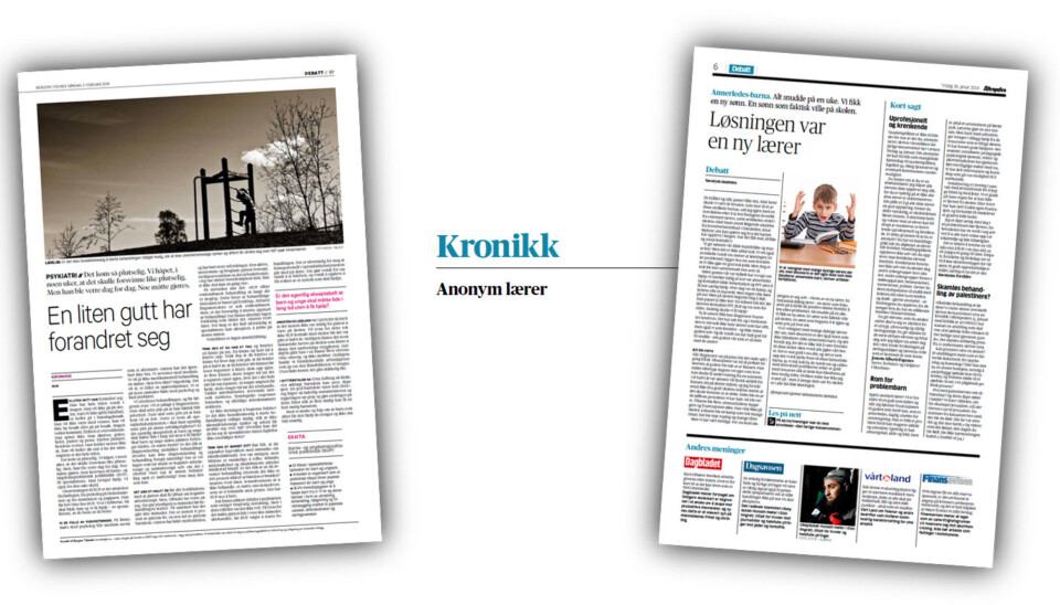 Anonymitet ut av nettet, inn i spaltene