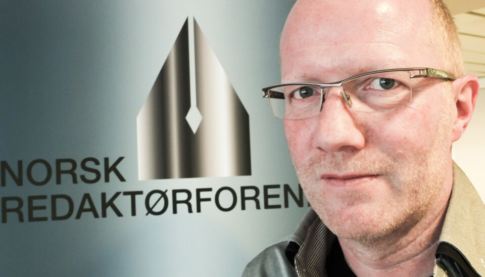 Arne Jensen, generalsekretær i Norsk Redaktørforening Arne Jensen, generalsekretær i Norsk Redaktørforening
