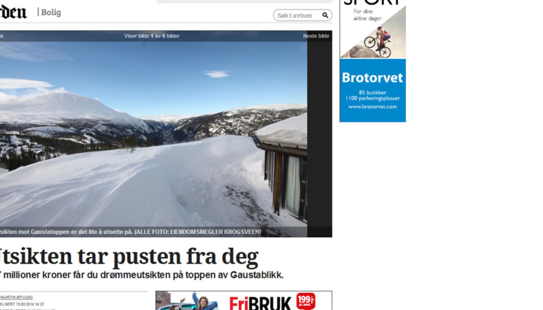 Pass på pusten. Faksimile Varden Pass på pusten. Faksimile Varden