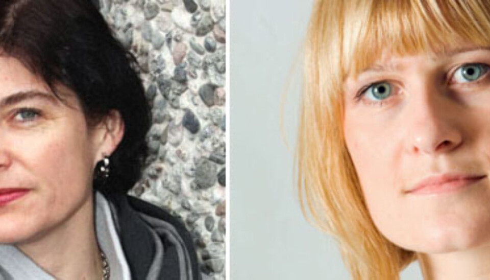 Kjersti Løken Stavrum og Kristine Foss i Norsk Presseforbund