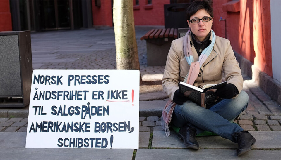 Sara Mats Azmeh Rasmussen forlater den norske offentligheten. Foto: Arnfinn Pettersen Sara Mats Azmeh Rasmussen forlater den norske offentligheten. Foto: Arnfinn Pettersen