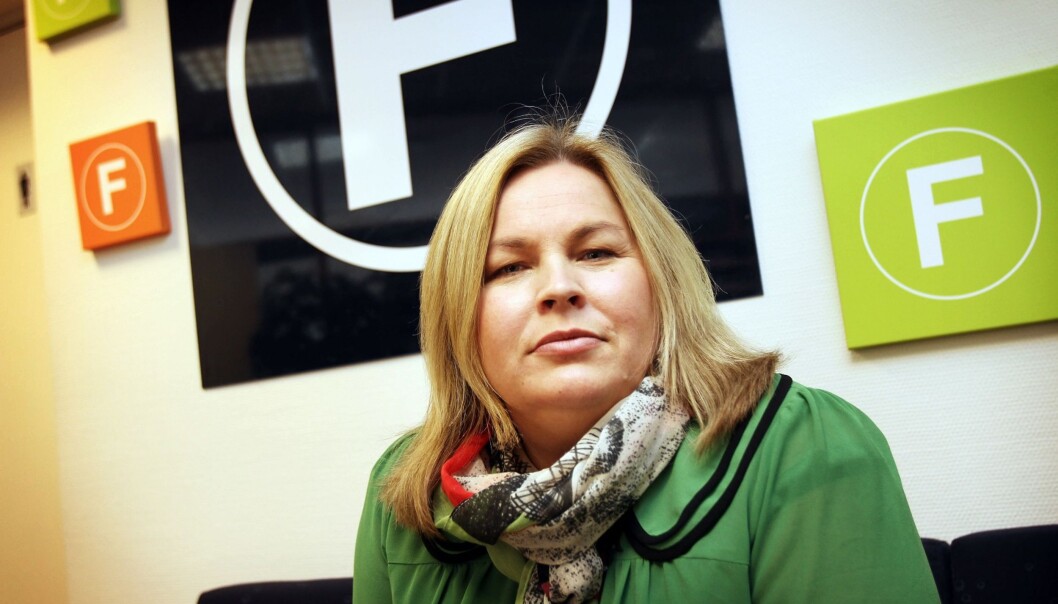 Administrerende direktør Elin Floberghagen kan glede seg over et godt økonomisk år for Fagpressen i 2014. Foto: Birgit Dannenberg Administrerende direktør Elin Floberghagen kan glede seg over et godt økonomisk år for Fagpressen i 2014. Foto: Birgit Dannenberg
