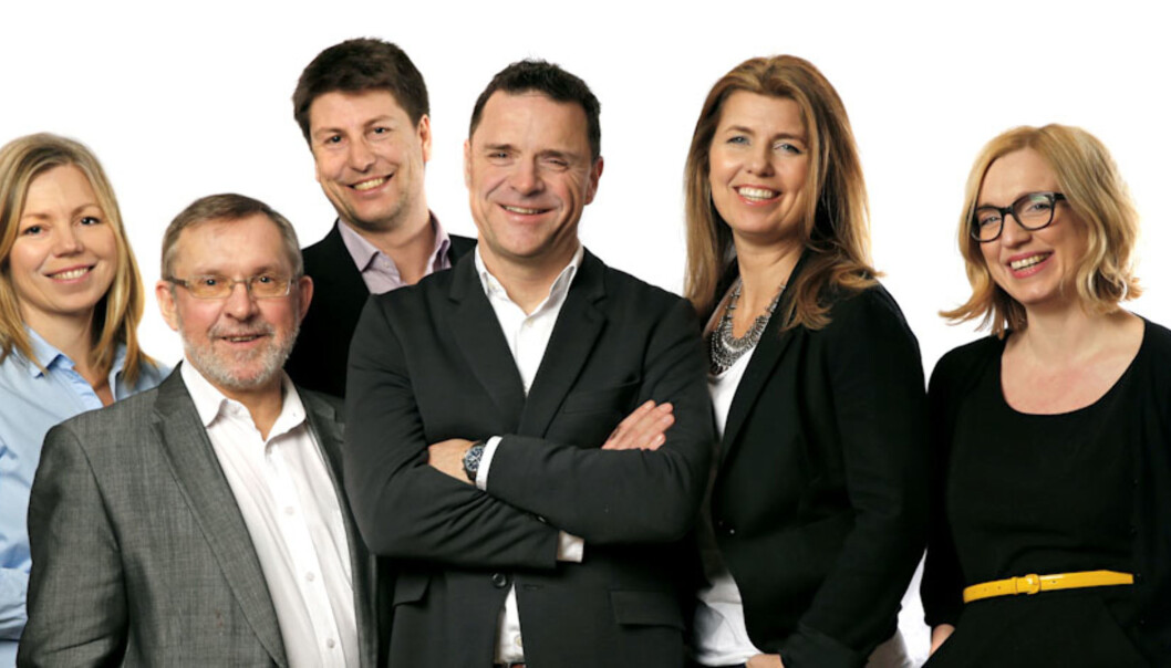 Fra venstre Trine Eilertsen, Harald Stanghelle, Håkon Borud, Espen Egil Hansen, Lillian Vambheim, Saraf Sørheim. (foto Mette Randem) Fra venstre Trine Eilertsen, Harald Stanghelle, Håkon Borud, Espen Egil Hansen, Lillian Vambheim, Saraf Sørheim. (foto Mette Randem)