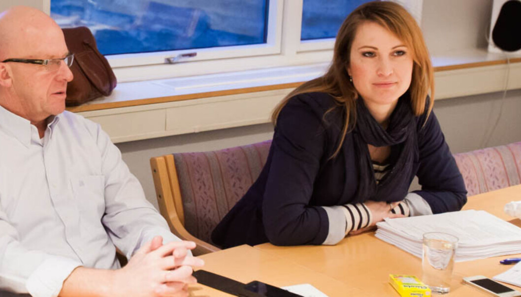 Øyvind Brigg representerer journalistene og Eva Sannum allmennheten i PFU. Foto: Kathrine Geard Øyvind Brigg representerer journalistene og Eva Sannum allmennheten i PFU. Foto: Kathrine Geard