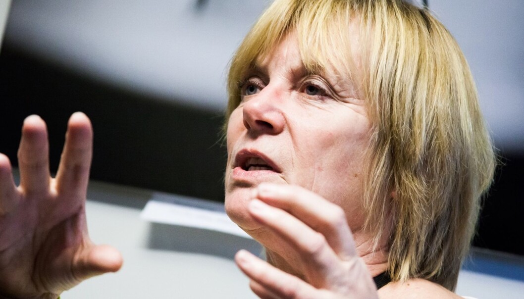 KORT TID:Ansvarlig redaktør i Aftenposten Hilde Haugsgjerd skal blant annet kommentere når hun går av som sjef. Foto:Kathrine Geard KORT TID:Ansvarlig redaktør i Aftenposten Hilde Haugsgjerd skal blant annet kommentere når hun går av som sjef. Foto:Kathrine Geard
