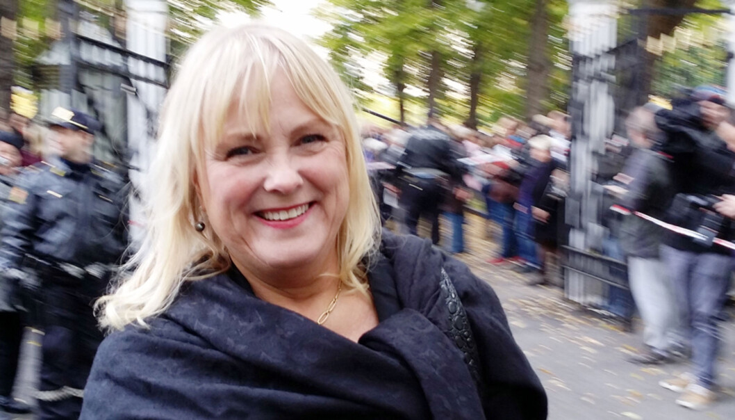 OVERTAR: Kulturminister Torhild Widvey er nå ansvarlig for den norske mediepolitikken. Foto: Bjørn Åge Mossin OVERTAR: Kulturminister Torhild Widvey er nå ansvarlig for den norske mediepolitikken. Foto: Bjørn Åge Mossin