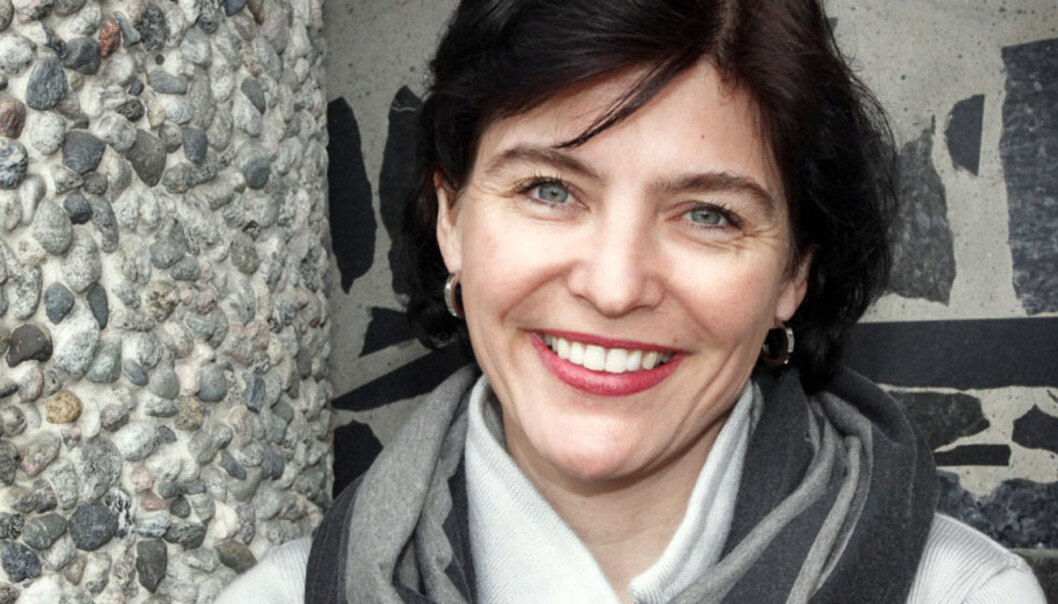 Generalsekretær Kjersti Løken Stavrum mener journalister settes i en skvis når de skal intervjue sjefen om lesertallene uten å få stille de kritiske spørsmålene. Foto: Birgit Dannenberg Generalsekretær Kjersti Løken Stavrum mener journalister settes i en skvis når de skal intervjue sjefen om lesertallene uten å få stille de kritiske spørsmålene. Foto: Birgit Dannenberg