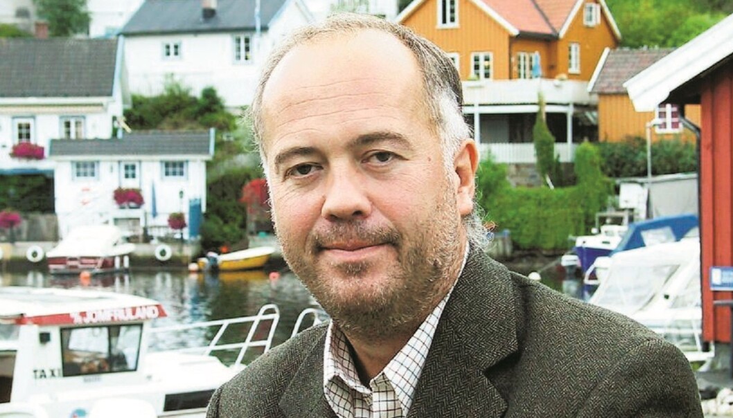Konserndirektør Sigmund Kydland i Amedia skal være fysen på å gå tilbake til sin gamle jobb i Tønsbergs Blad. Foto: Elsebeth Frey Konserndirektør Sigmund Kydland i Amedia skal være fysen på å gå tilbake til sin gamle jobb i Tønsbergs Blad. Foto: Elsebeth Frey