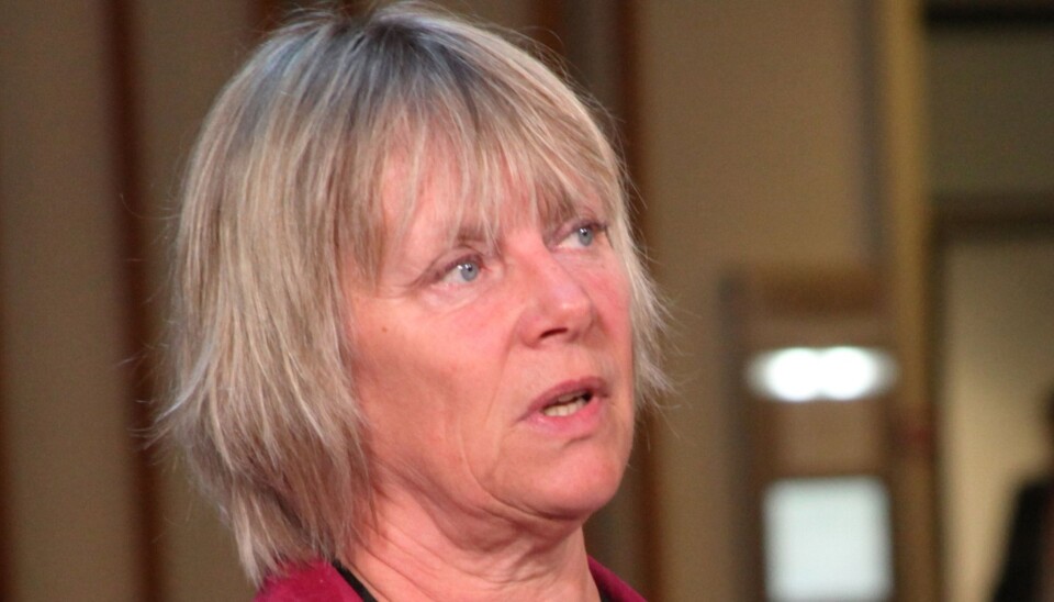OPPROP: Aftenposten-redaktør Hilde Haugsgjerd og nordiske kolleger går ut med støtte til den engelske avisa The Guardian. Foto: Kathrine Geard OPPROP: Aftenposten-redaktør Hilde Haugsgjerd og nordiske kolleger går ut med støtte til den engelske avisa The Guardian. Foto: Kathrine Geard
