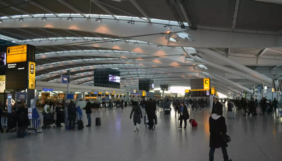 AVHØRT: Det var her på Heathrow flyplass at Guardian-journalistens samboer ble avhørt. Foto: eGuide Travel/Flickr.com