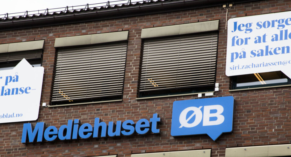 Østlandets Blad river muren