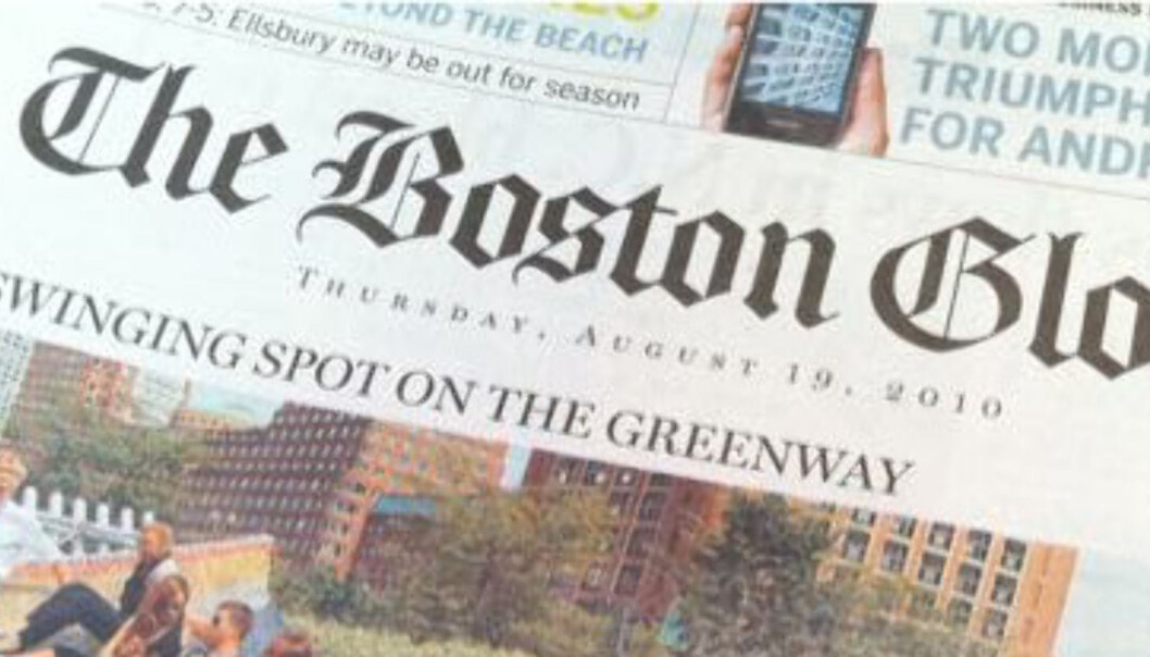 New York Times selger Boston Globe for en femtendedel av hva de selv betalte for 20 år siden. Foto: Awesomefund/Flickr.com New York Times selger Boston Globe for en femtendedel av hva de selv betalte for 20 år siden. Foto: Awesomefund/Flickr.com