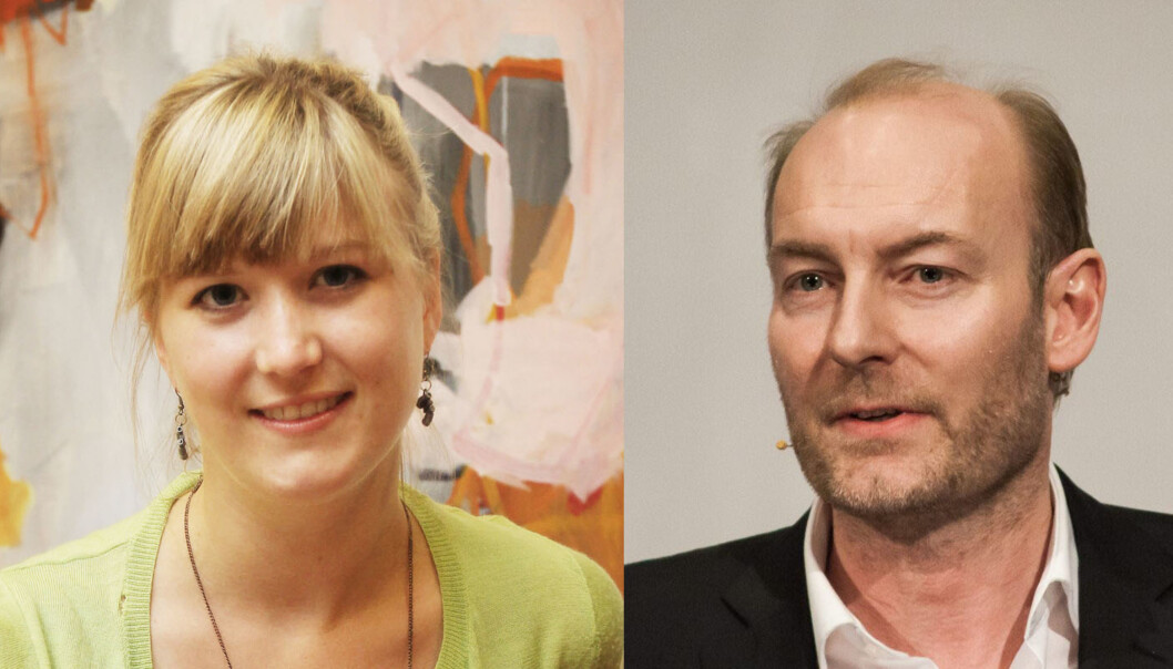GRAVENDE VITENSKAPSJOURNALISTIKK: Det vil leder Norith Eckbo i tenketanken TAU og forskningsredaktør Knut Olav Åmås i Aftenposten ha mer av. Foto: Birgit Dannenberg/Kathrine Geard GRAVENDE VITENSKAPSJOURNALISTIKK: Det vil leder Norith Eckbo i tenketanken TAU og forskningsredaktør Knut Olav Åmås i Aftenposten ha mer av. Foto: Birgit Dannenberg/Kathrine Geard
