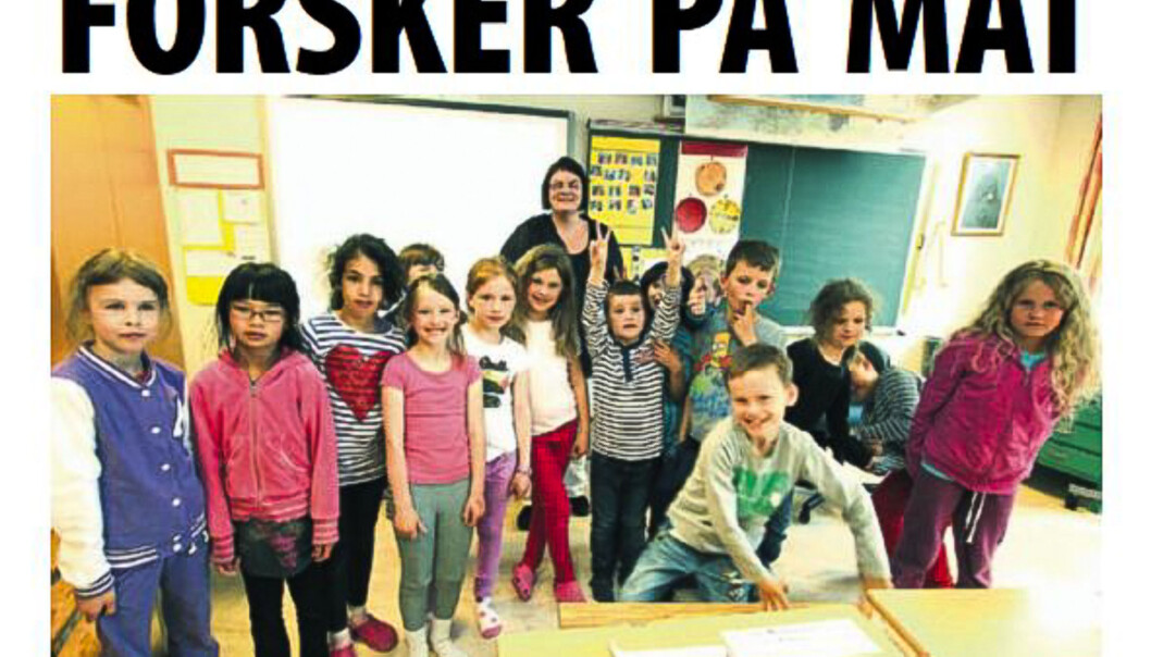 Faksimile fra dagens Nordlys Faksimile fra dagens Nordlys