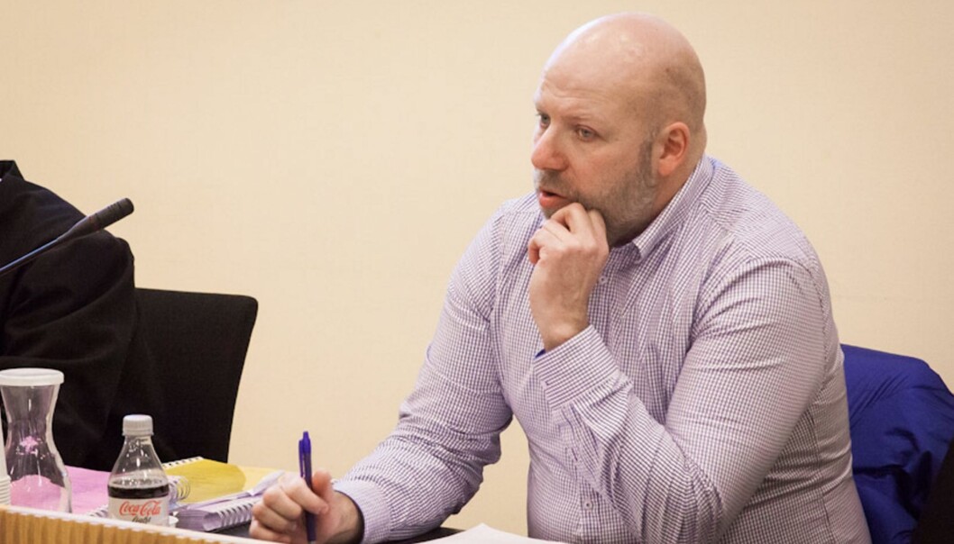 Erik Schjenken i lagmannsretten tidligere i år. Foto: Kathrine Geard Erik Schjenken i lagmannsretten tidligere i år. Foto: Kathrine Geard