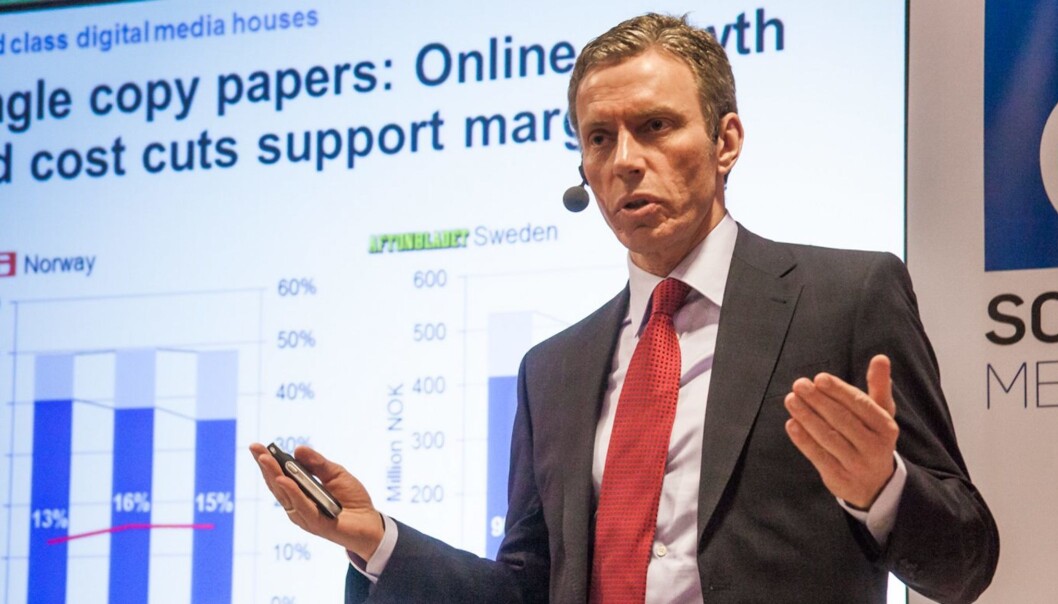 Administrerende direktør Rolv Erik Ryssdal. Foto:Kathrine Geard Administrerende direktør Rolv Erik Ryssdal. Foto:Kathrine Geard