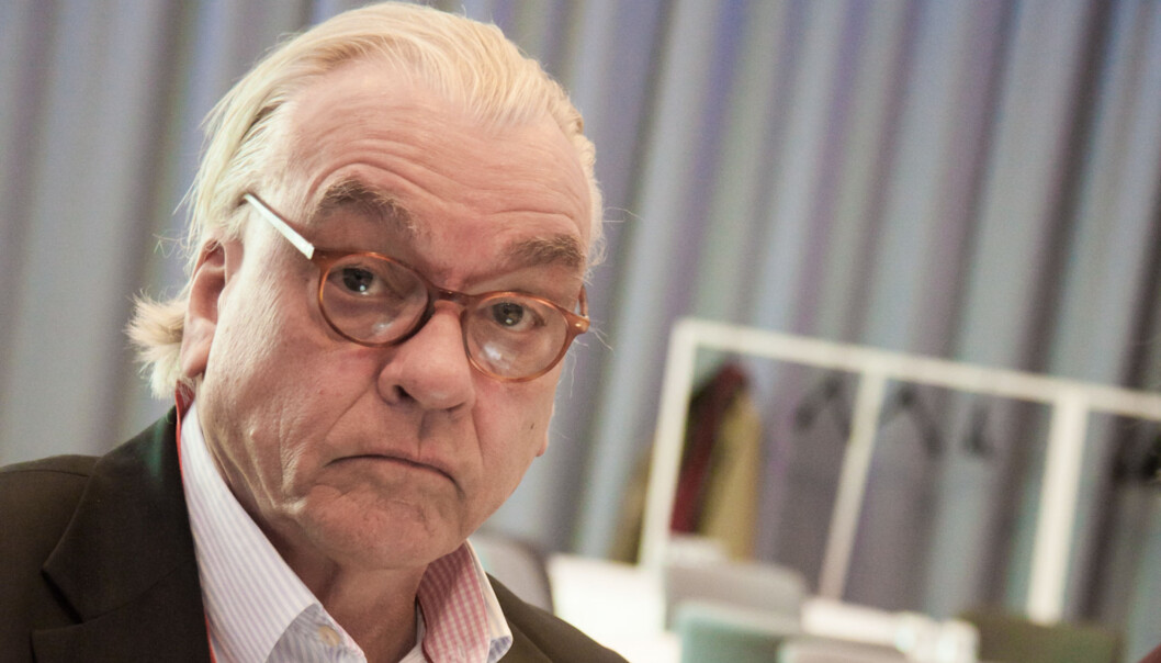 Avtroppende Fagpressen-topp Even Trygve Hansen. Foto:Kathrine Geard Avtroppende Fagpressen-topp Even Trygve Hansen. Foto:Kathrine Geard