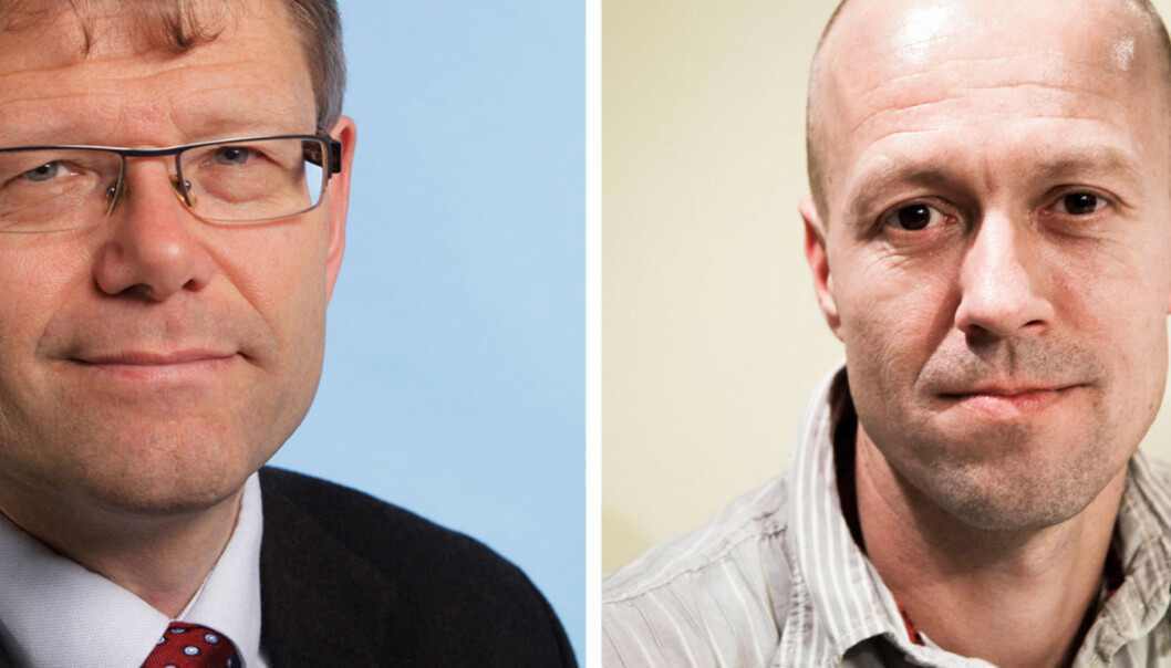 Stein Bjøntegård og Per Arne Kalbakk. Foto: NRK Stein Bjøntegård og Per Arne Kalbakk. Foto: NRK