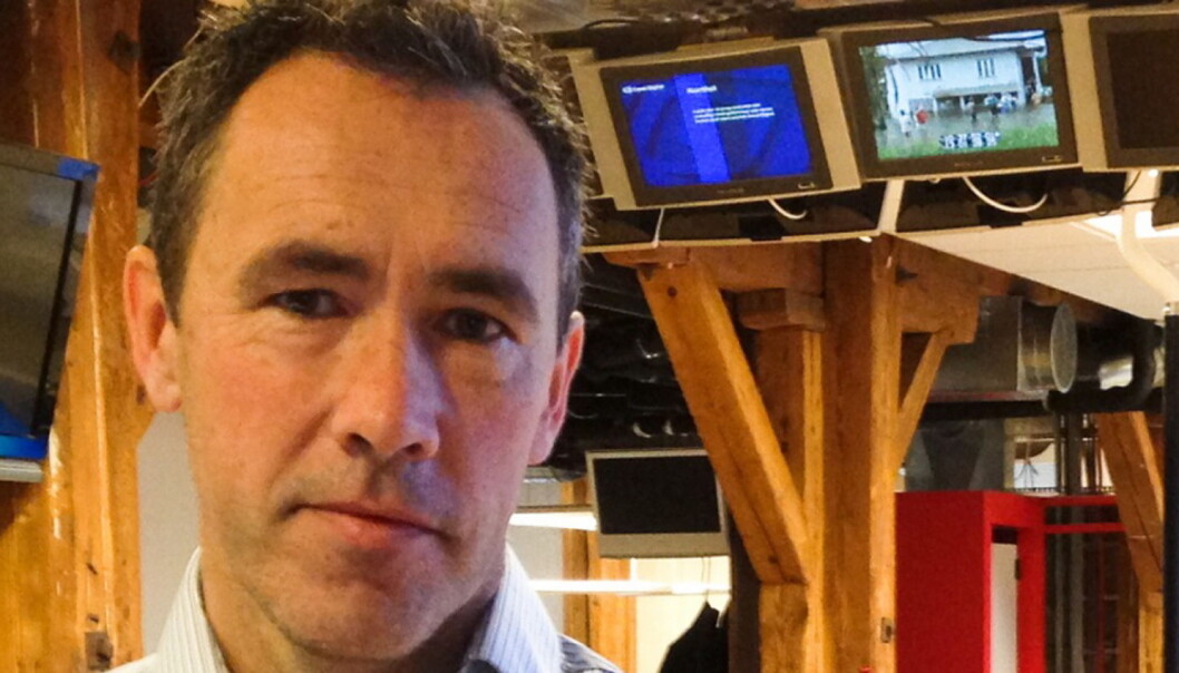 TV 2-reporter Haakon Eliassen. TV 2-reporter Haakon Eliassen.