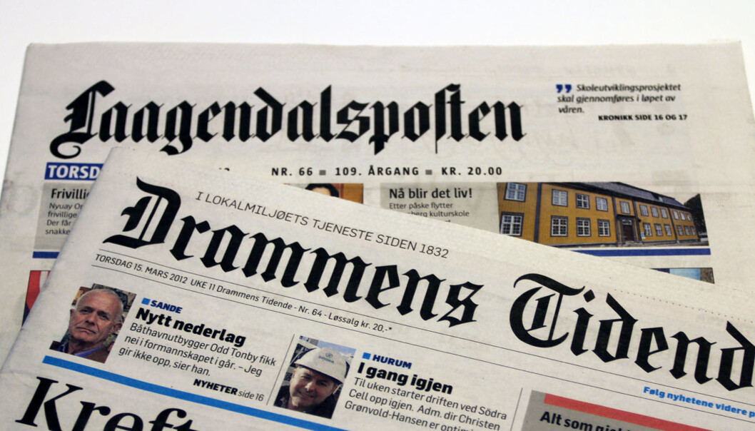 Edda Media Buskerud AS består av Laagendalsposten og Drammens Tidende. Illustrasjonsfoto: Glenn Slydal Johansen Edda Media Buskerud AS består av Laagendalsposten og Drammens Tidende. Illustrasjonsfoto: Glenn Slydal Johansen