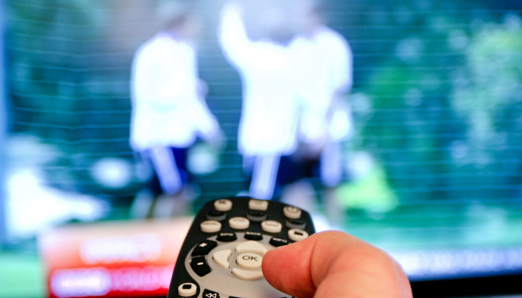 En gjennomsnittsnordmann så daglig to timer og 37 minutter på TV i fjor. Foto: Martin Huseby Jensen En gjennomsnittsnordmann så daglig to timer og 37 minutter på TV i fjor. Foto: Martin Huseby Jensen