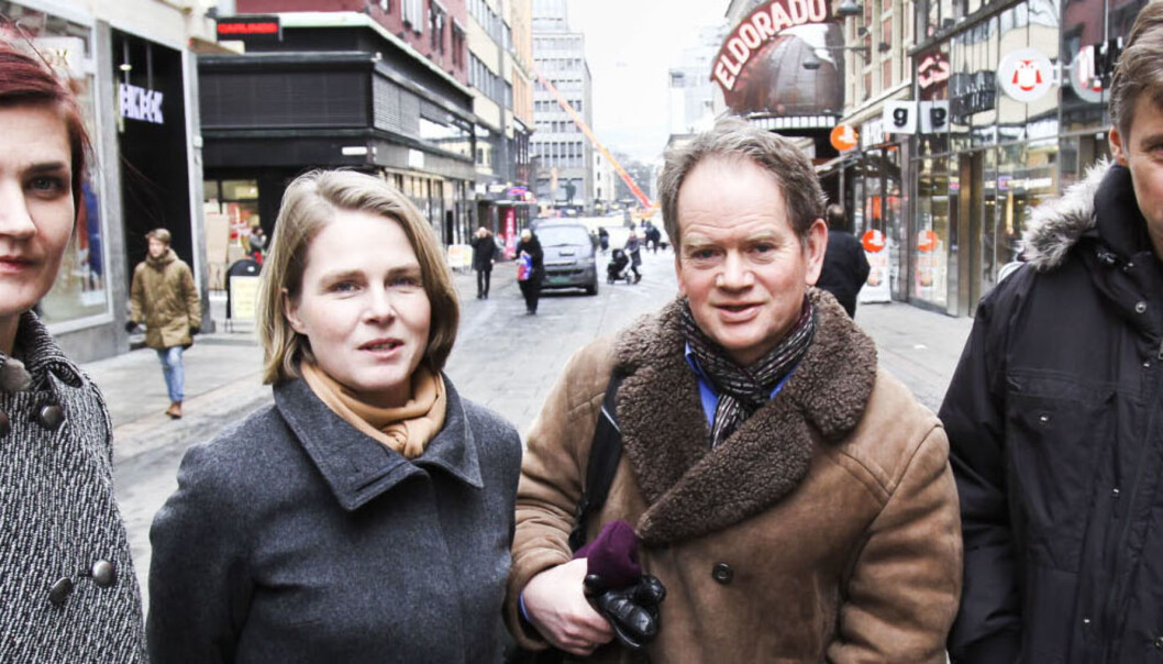 Anders Giæver (VG), Magnus Takvam (NRK)), Hege Ulstein (Dagsavisen),og Maren Sæbø (Verdensmagasinet X). Foto:Kathrine Geard Anders Giæver (VG), Magnus Takvam (NRK)), Hege Ulstein (Dagsavisen),og Maren Sæbø (Verdensmagasinet X). Foto:Kathrine Geard