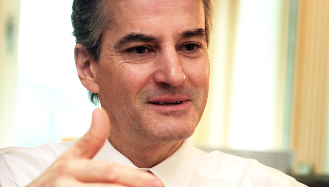 Utenriksminister Jonas Gahr Støre er den politikeren som gjester Dagsnytt Atten oftest. Foto: Birgit Dannenberg 20070131 Utenriksminister Jonas Gahr Støre er den politikeren som gjester Dagsnytt Atten oftest. Foto: Birgit Dannenberg 20070131